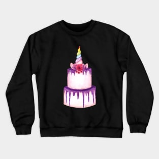 Unicorn cake Crewneck Sweatshirt